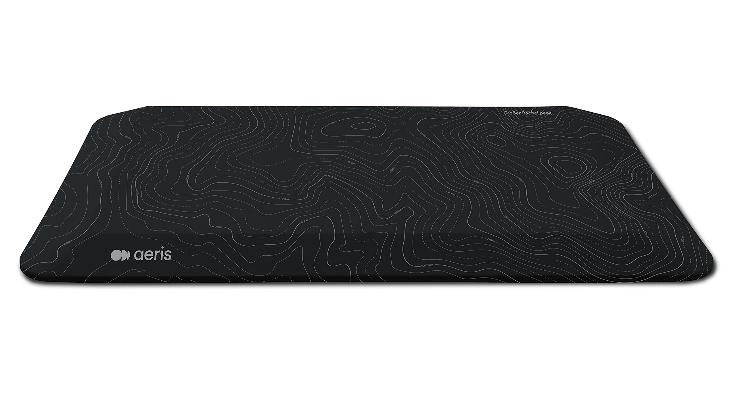 Aeris Muvmat - Thick Anti Fatigue Mat For Standing Desks - Premium Kitchen Mat- Ergonomic 2-Zone Standing Desk Mat - Durable Non